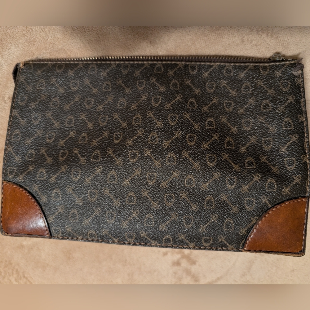 Vintage 1970's "Why Browns" Cosmetic Bag - Picture 15 of 16